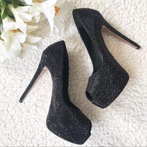 ✨Francesco Sacco Swarovski Heels